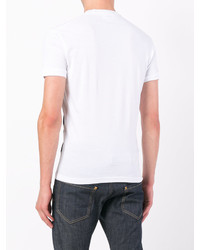 T-shirt imprimé blanc DSQUARED2