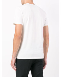 T-shirt imprimé blanc Just Cavalli