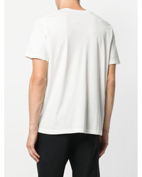 T-shirt imprimé blanc Diesel