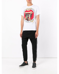 T-shirt imprimé blanc Philipp Plein