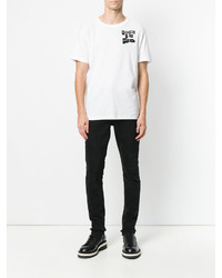 T-shirt imprimé blanc Diesel