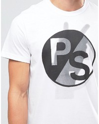 T-shirt imprimé blanc Paul Smith