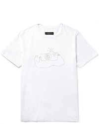T-shirt imprimé blanc rag & bone