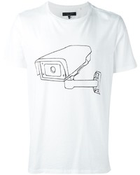 T-shirt imprimé blanc rag & bone