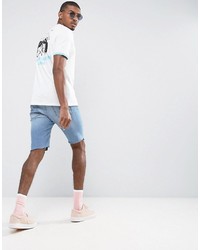 T-shirt imprimé blanc Asos