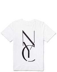 T-shirt imprimé blanc Saturdays Nyc