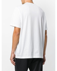 T-shirt imprimé blanc Versace