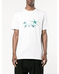 T-shirt imprimé blanc Lanvin