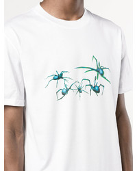 T-shirt imprimé blanc Lanvin