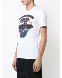 T-shirt imprimé blanc Givenchy