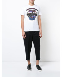 T-shirt imprimé blanc Givenchy