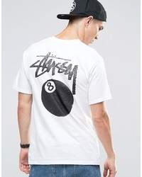 T-shirt imprimé blanc Stussy