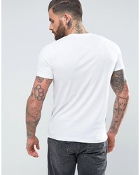 T-shirt imprimé blanc Asos