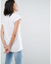 T-shirt imprimé blanc Asos