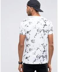 T-shirt imprimé blanc Asos