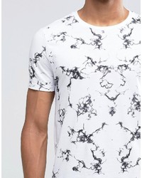 T-shirt imprimé blanc Asos