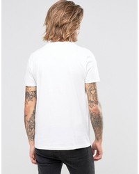 T-shirt imprimé blanc Asos