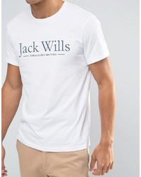 T-shirt imprimé blanc Jack Wills