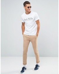 T-shirt imprimé blanc Jack Wills