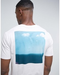 T-shirt imprimé blanc Asos