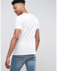 T-shirt imprimé blanc Asos