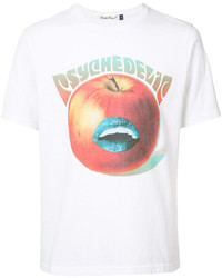 T-shirt imprimé blanc Undercover