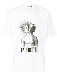 T-shirt imprimé blanc Undercover