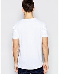 T-shirt imprimé blanc Benetton