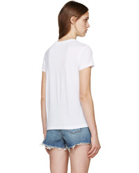 T-shirt imprimé blanc Kenzo