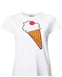 T-shirt imprimé blanc Yazbukey