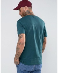 T-shirt imprimé bleu canard Asos