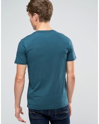 T-shirt imprimé bleu canard Paul Smith