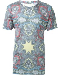 T-shirt imprimé bleu clair Dresscamp