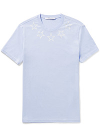 T-shirt imprimé bleu clair Givenchy