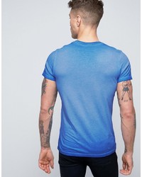 T-shirt imprimé bleu clair Pepe Jeans