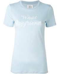 T-shirt imprimé bleu clair Zoe Karssen