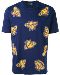 T-shirt imprimé bleu marine Love Moschino