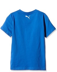 T-shirt imprimé bleu Puma