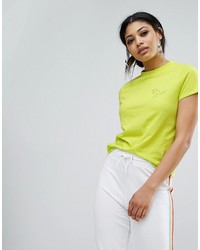 T-shirt imprimé chartreuse
