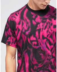 T-shirt imprimé fuchsia Paul Smith