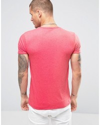 T-shirt imprimé fuchsia Scotch & Soda