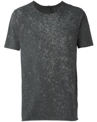 T-shirt imprimé gris foncé Giorgio Brato