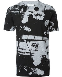 T-shirt imprimé gris foncé McQ by Alexander McQueen