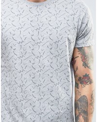 T-shirt imprimé gris Bellfield