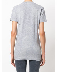 T-shirt imprimé gris Dsquared2