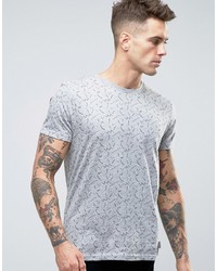 T-shirt imprimé gris Bellfield