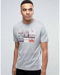 T-shirt imprimé gris Ben Sherman