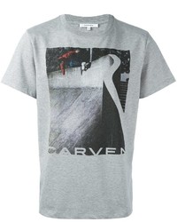 T-shirt imprimé gris Carven