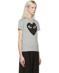 T-shirt imprimé gris Comme des Garcons