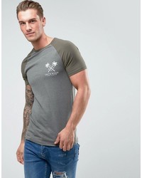 T-shirt imprimé gris Asos